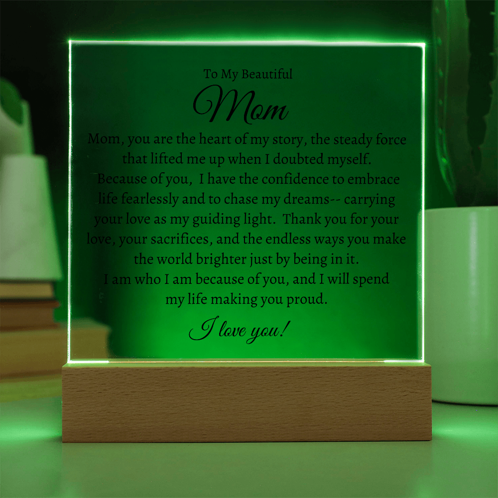 Mom Plaque _B