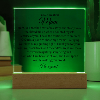 Mom Plaque _B