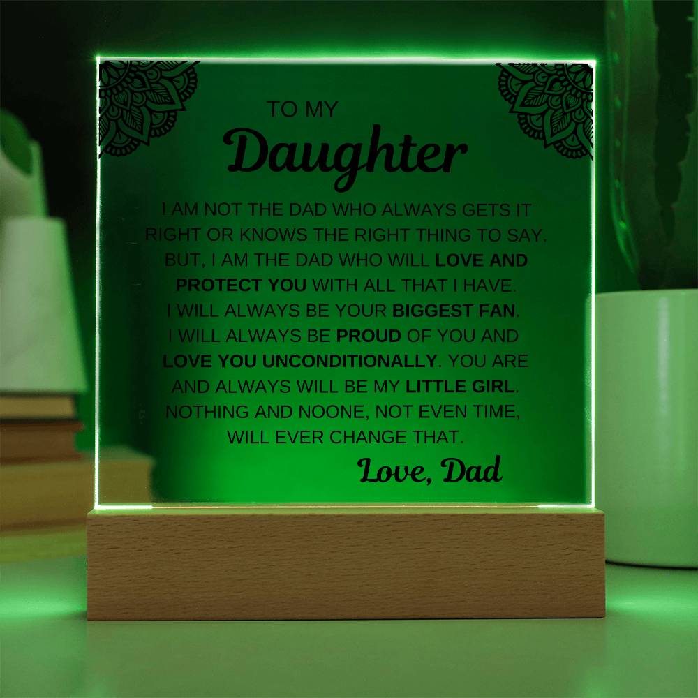 To My Daughter | Love and Protect, Love Dad v2