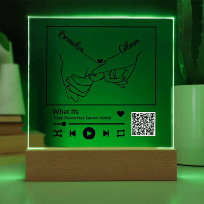 CUSTOMIZED SONG PLAQUE