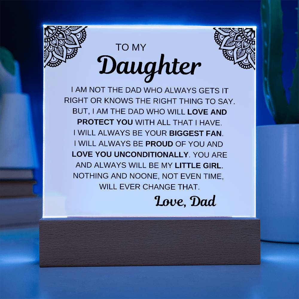 To My Daughter | Love and Protect, Love Dad v1