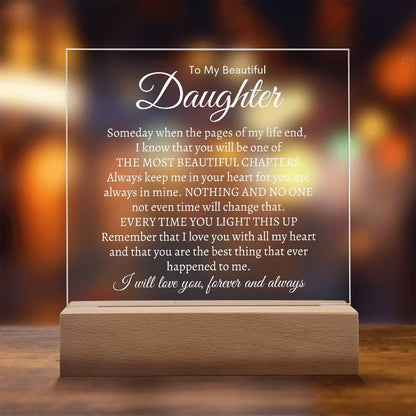 To My Daughter | Most Beautiful Chapter