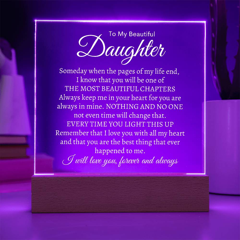To My Daughter | Most Beautiful Chapter