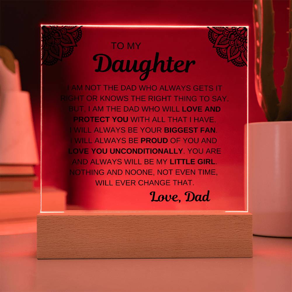 To My Daughter | Love and Protect, Love Dad v2