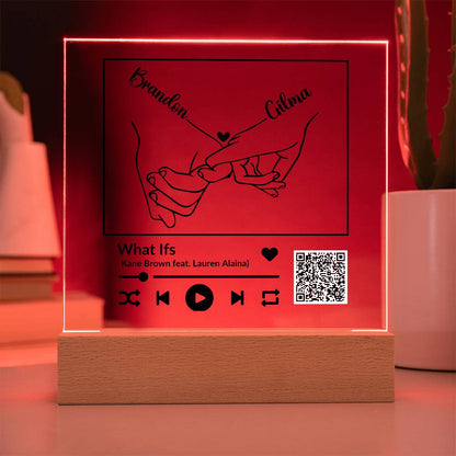 CUSTOMIZED SONG PLAQUE