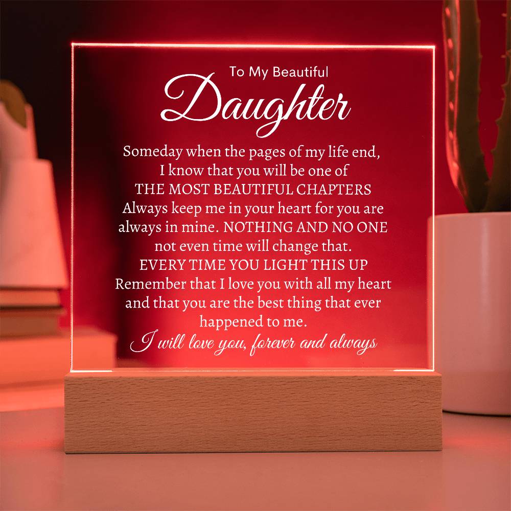 To My Daughter | Most Beautiful Chapter