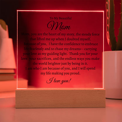 Mom Plaque _B