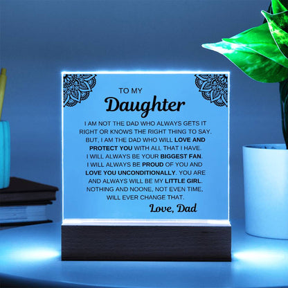 To My Daughter | Love and Protect, Love Dad v2