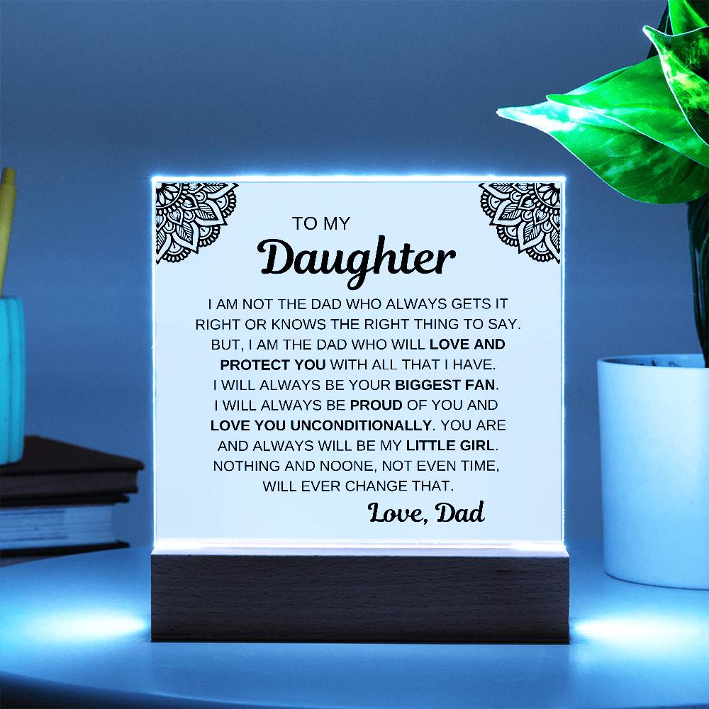 To My Daughter | Love and Protect, Love Dad v1