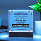 Daughter-in-Law LED Acrylic Gift Set (Clear)