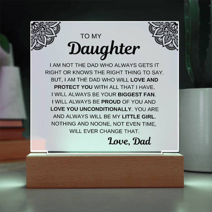 To My Daughter | Love and Protect, Love Dad v1