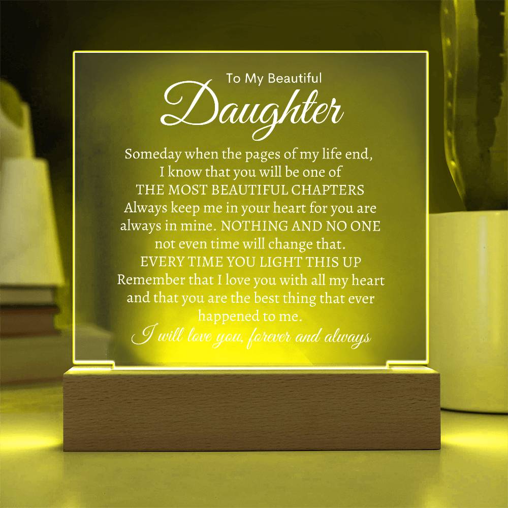 To My Daughter | Most Beautiful Chapter