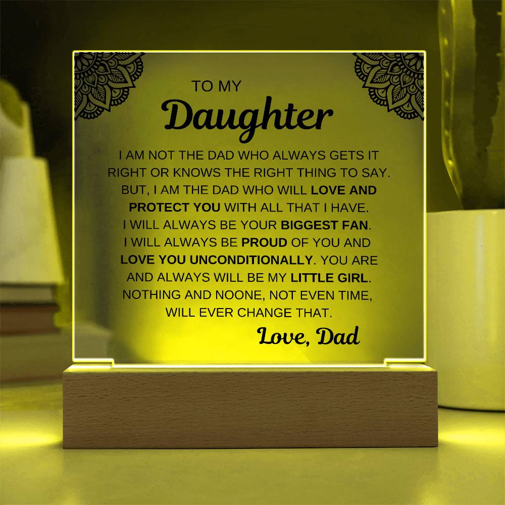 To My Daughter | Love and Protect, Love Dad v2