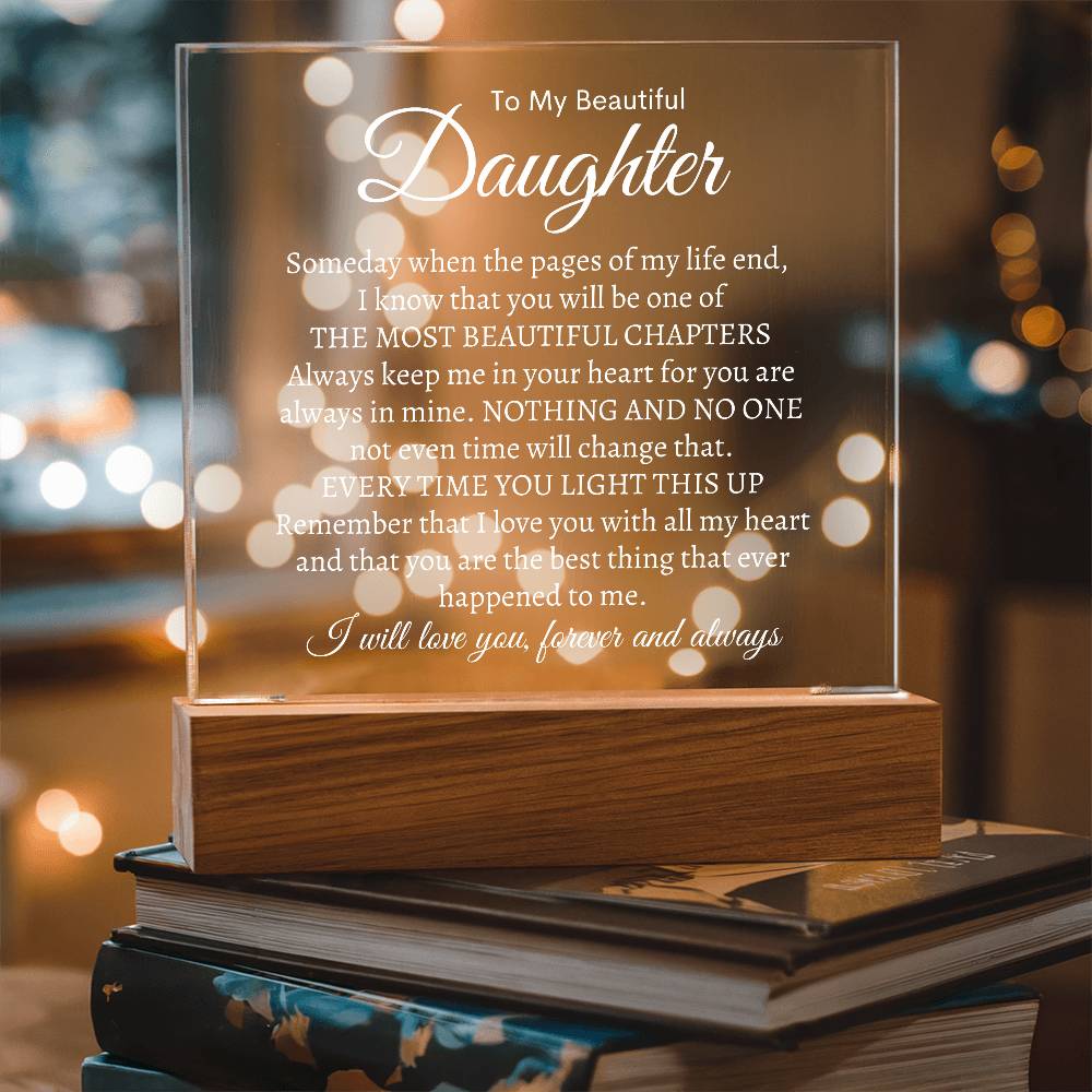 To My Daughter | Most Beautiful Chapter