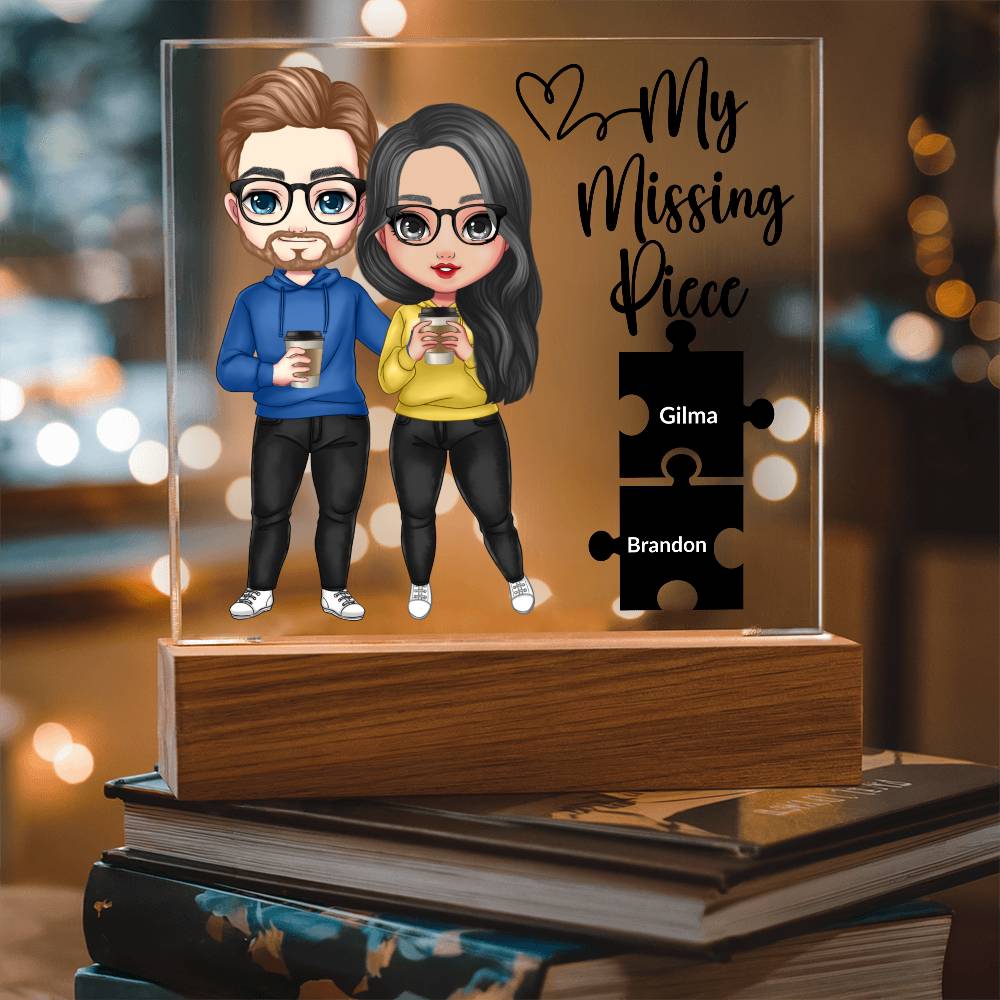 CUSTOM MADE COUPLE PLAQUE