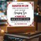 Daughter-in-Law LED Acrylic Gift Set