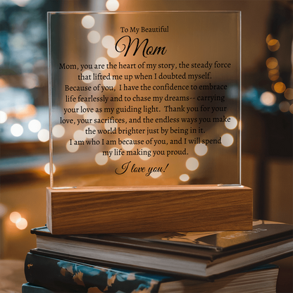 Mom Plaque _B