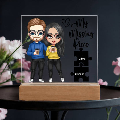 CUSTOM MADE COUPLE PLAQUE