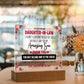 Daughter-in-Law LED Acrylic Gift Set (Clear)