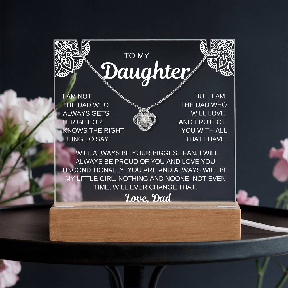 To My Daughter - Protect You | Keepsake Gift Set
