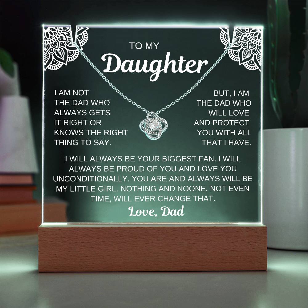To My Daughter - Protect You | Keepsake Gift Set