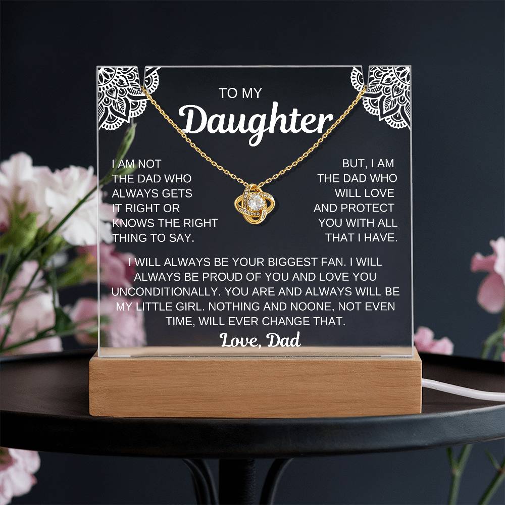 To My Daughter - Protect You | Keepsake Gift Set