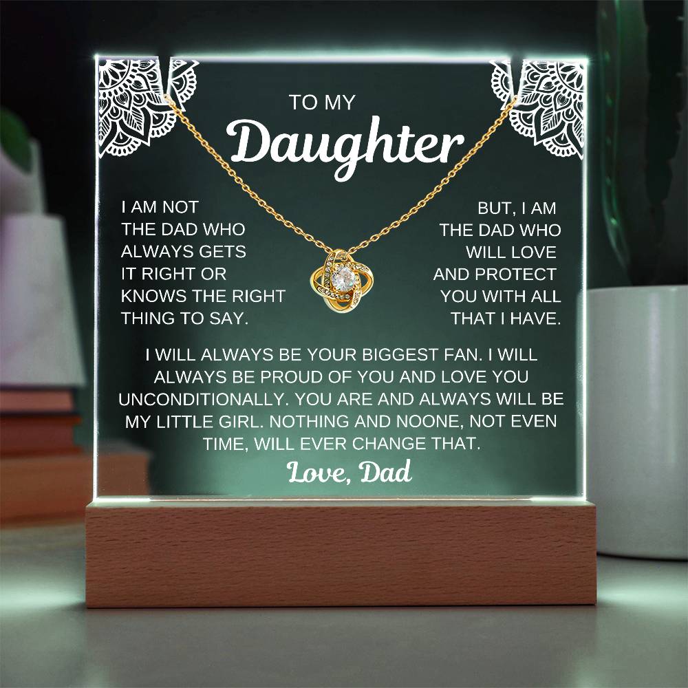 To My Daughter - Protect You | Keepsake Gift Set