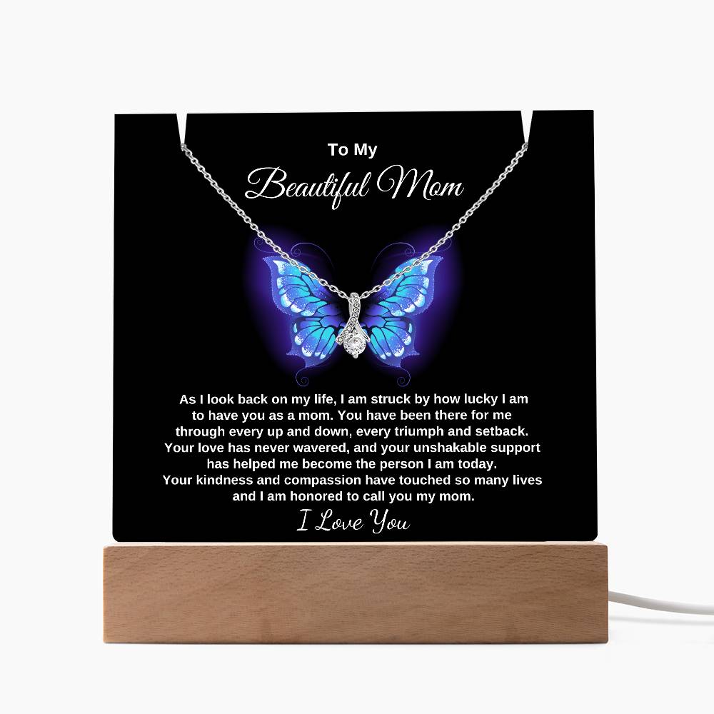 Beautiful Mom | Butterfly Keepsake Gift Set