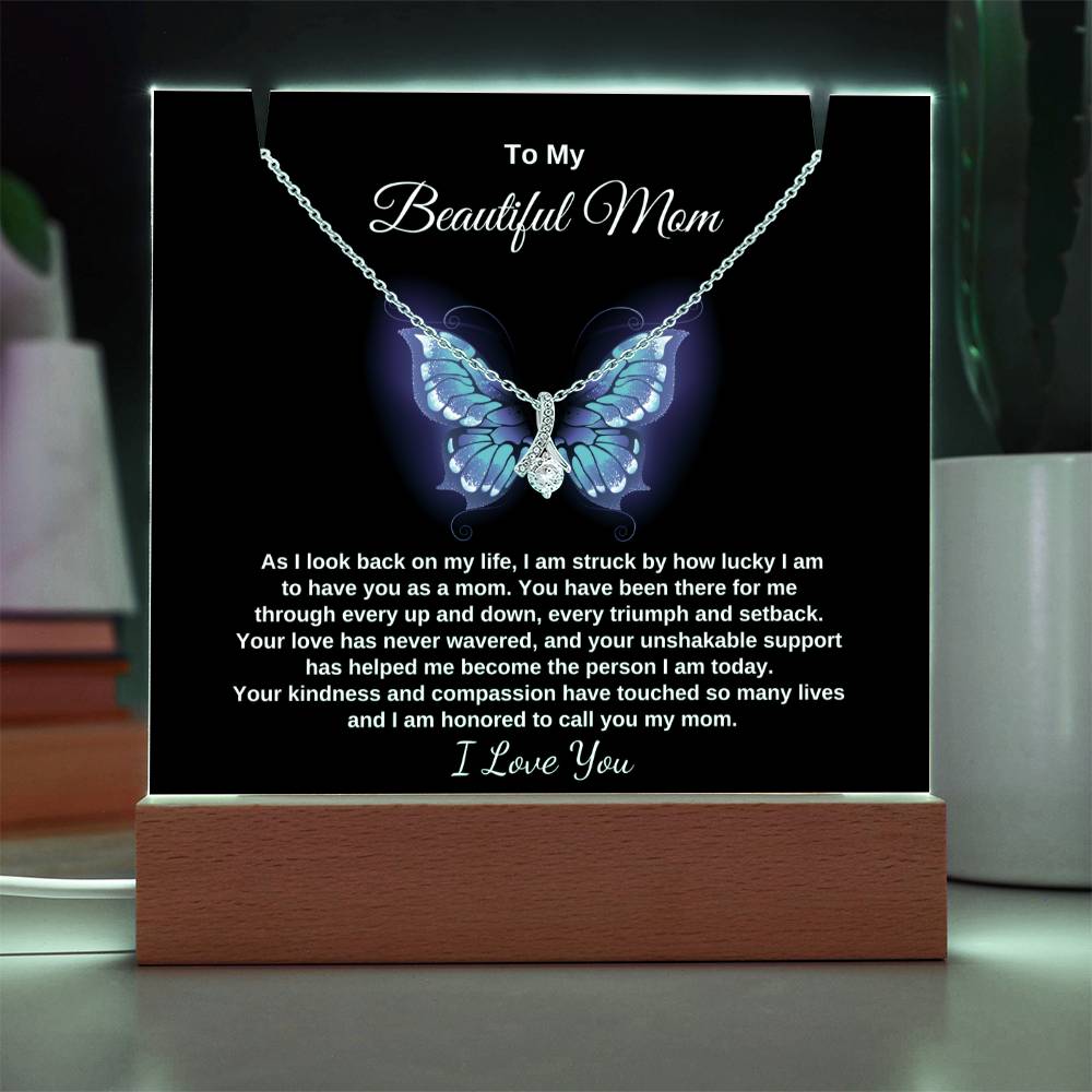Beautiful Mom | Butterfly Keepsake Gift Set