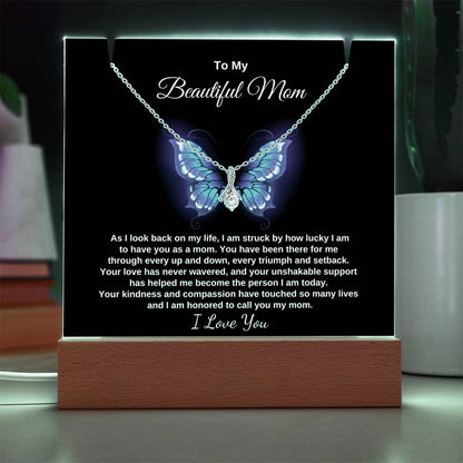 Beautiful Mom | Butterfly Keepsake Gift Set