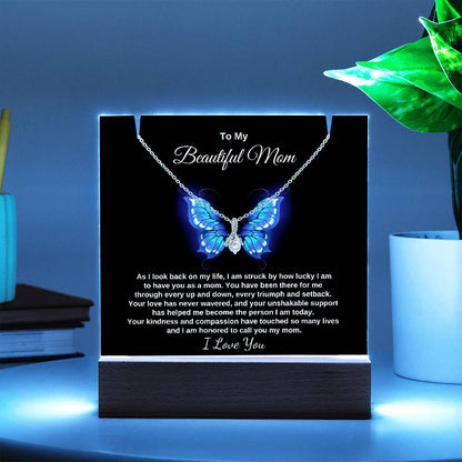 Beautiful Mom | Butterfly Keepsake Gift Set