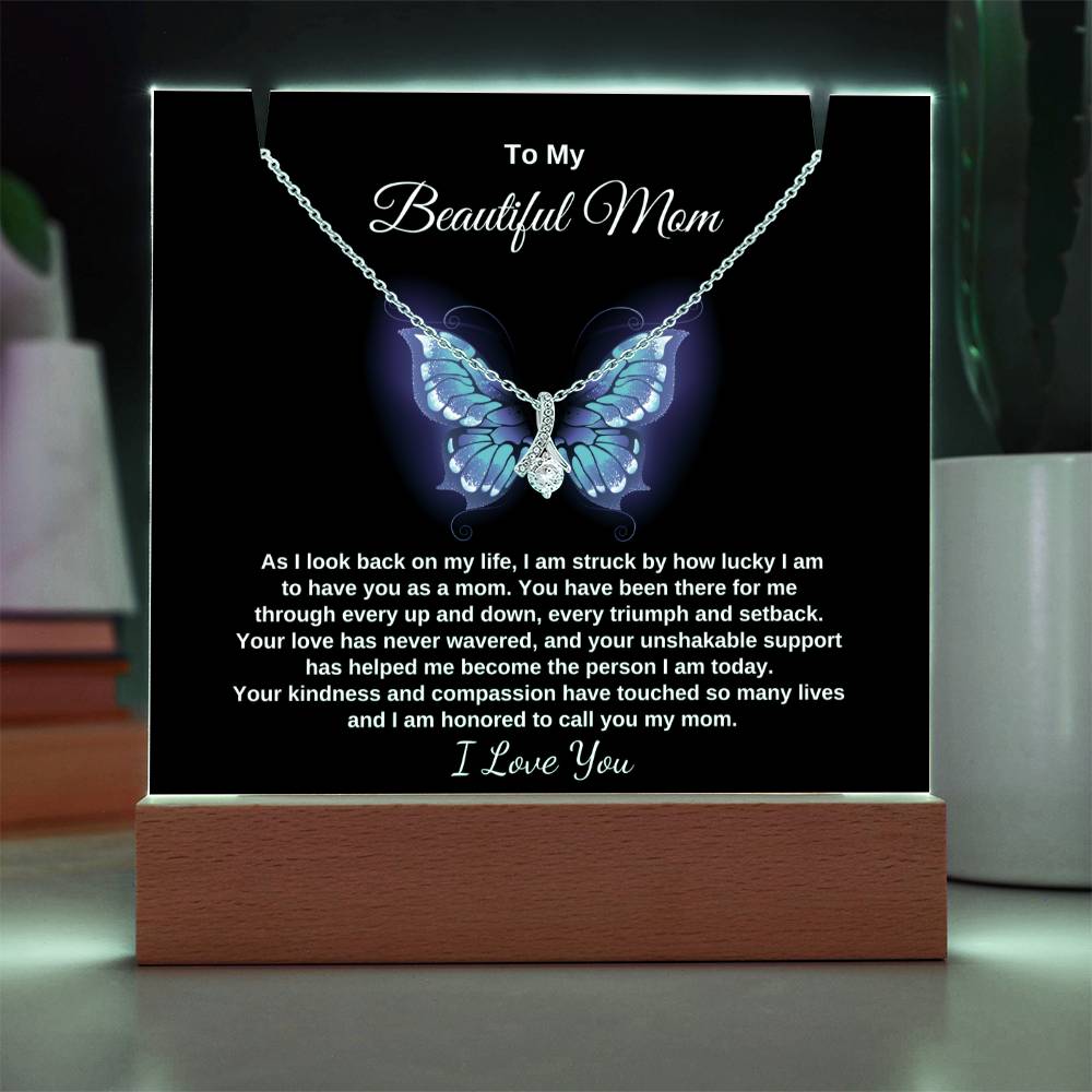 Beautiful Mom | Butterfly Keepsake Gift Set