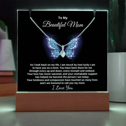 Beautiful Mom | Butterfly Keepsake Gift Set