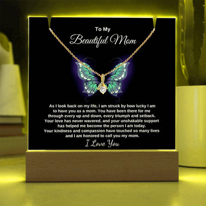 Beautiful Mom | Butterfly Keepsake Gift Set