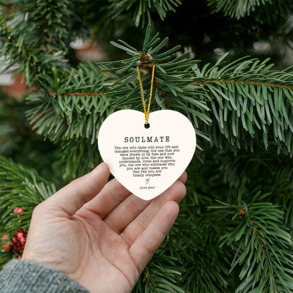 Soulmate Heart Ornament