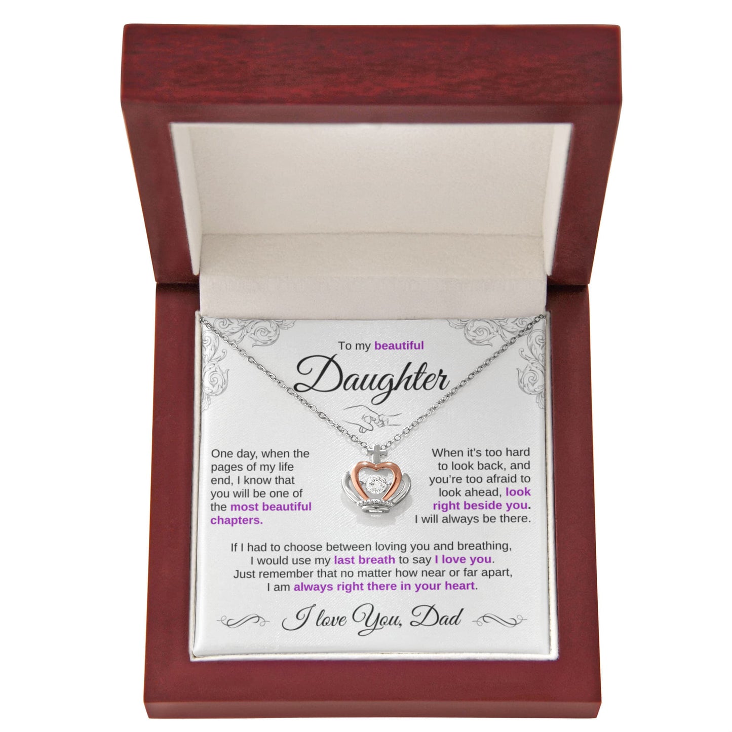 To My Daughter - You Are One of My Most Beautiful Chapters