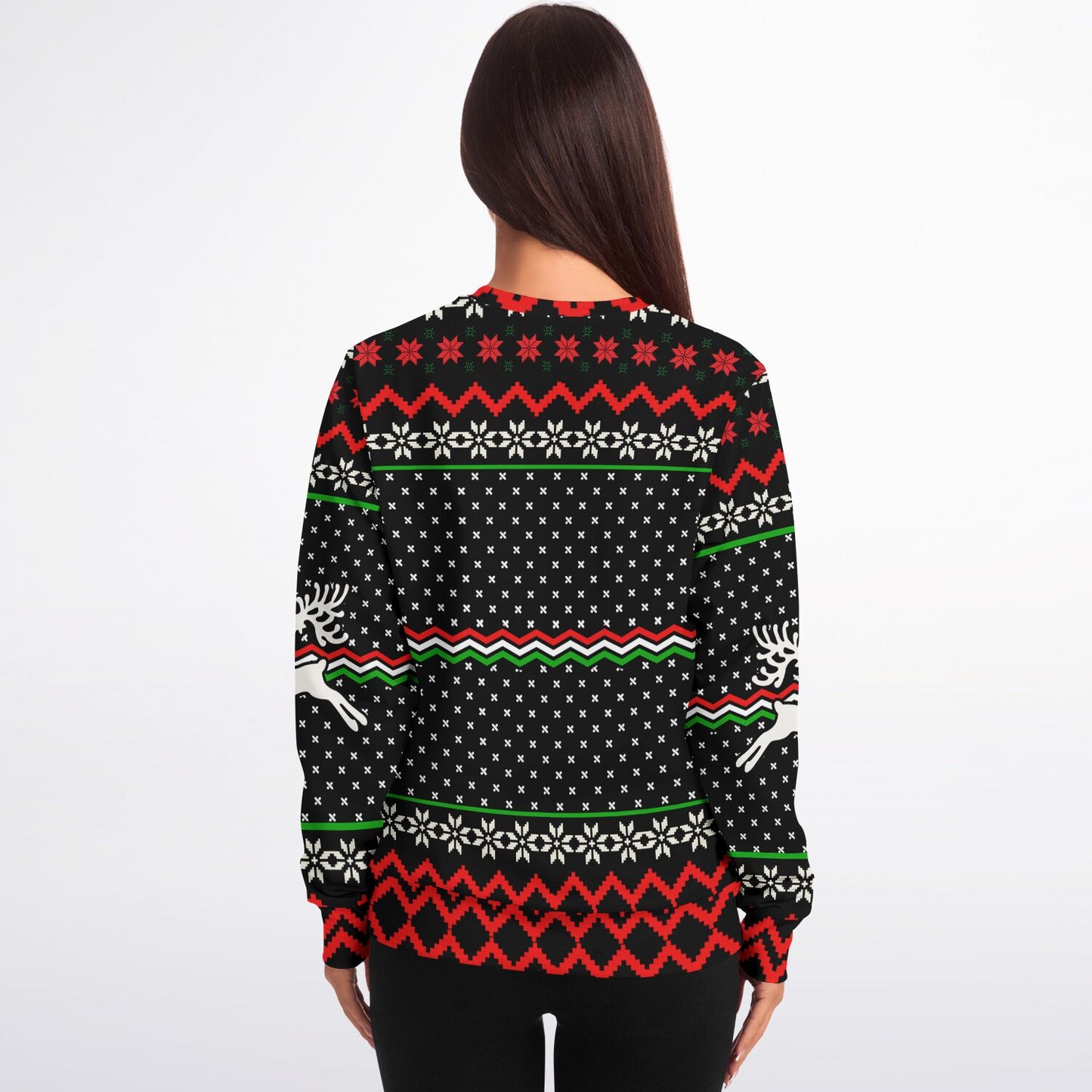 “Santa’s Naughty List Lifetime Member” Funny Ugly Christmas Sweater