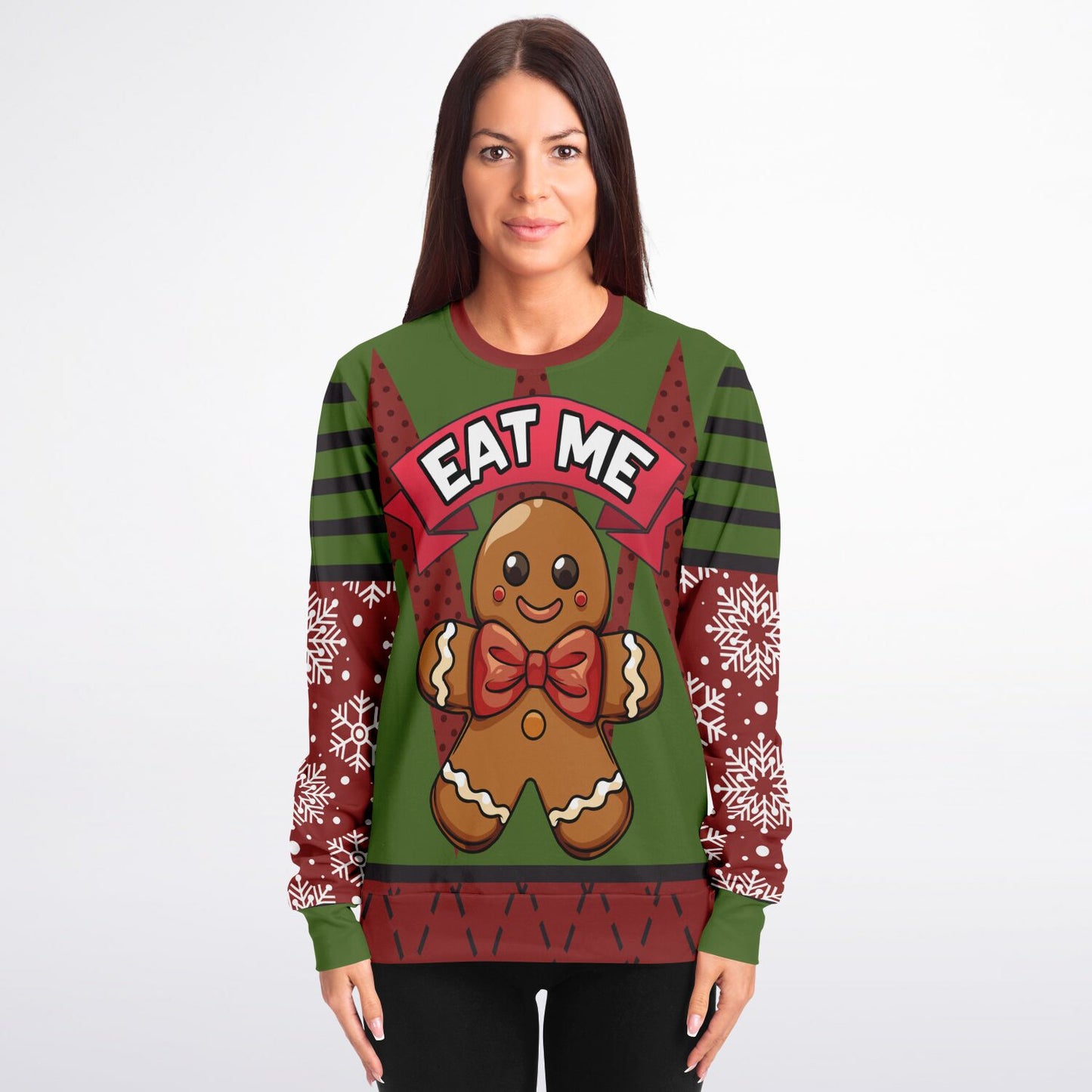 Eat Me Gingerbread Christmas Sweatshirt
