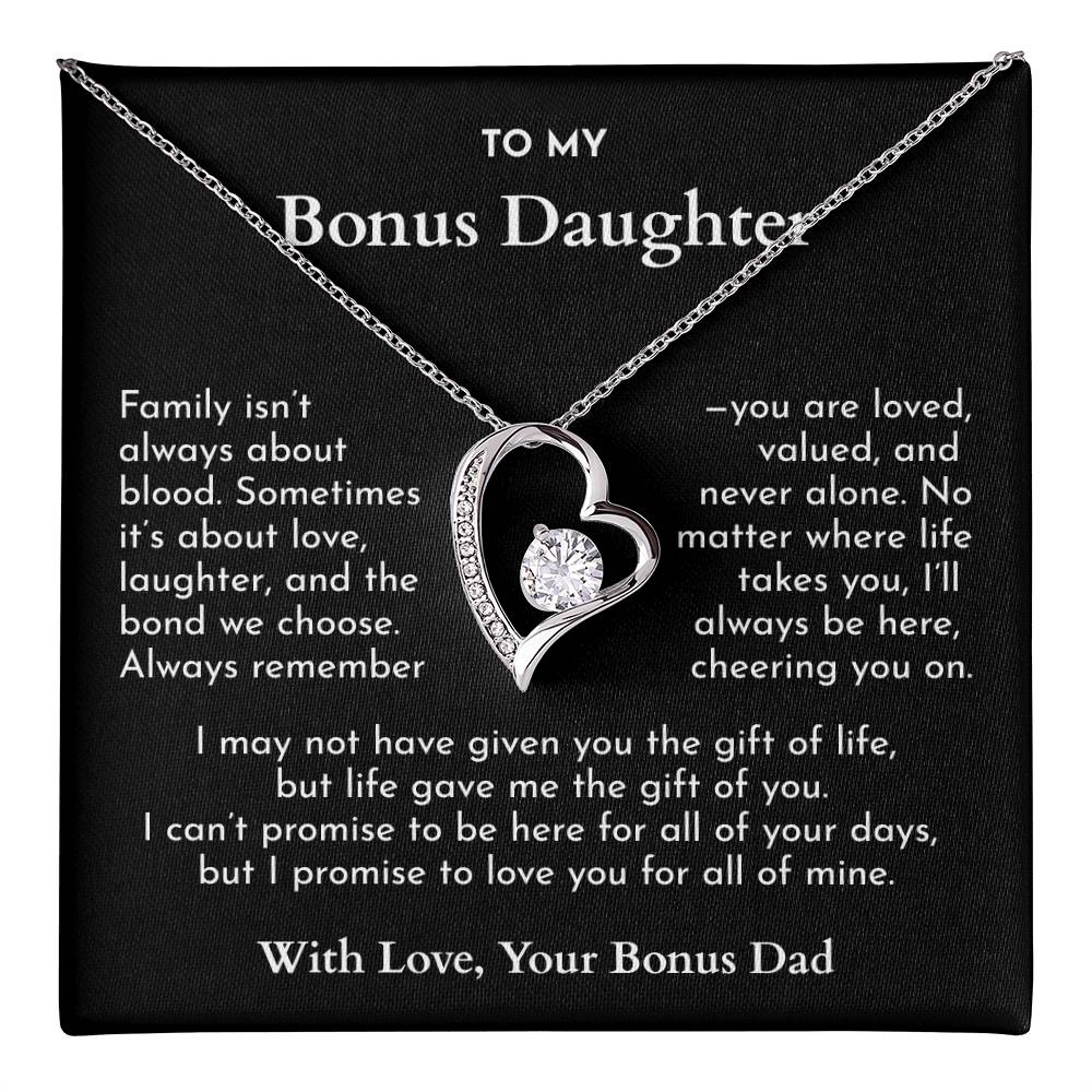 “Life Gave Me the Gift of You”--A Promise From Bonus Dad to Daughter (B❤)