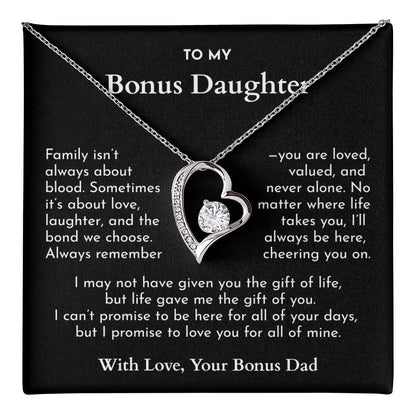 “Life Gave Me the Gift of You”--A Promise From Bonus Dad to Daughter (B❤)