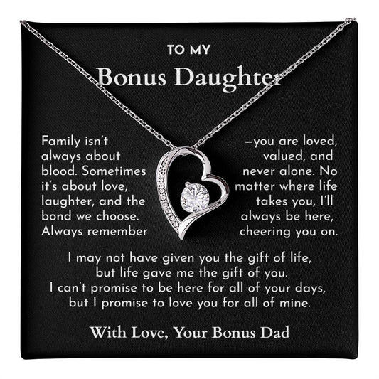 “Life Gave Me the Gift of You”--A Promise From Bonus Dad to Daughter (B❤)