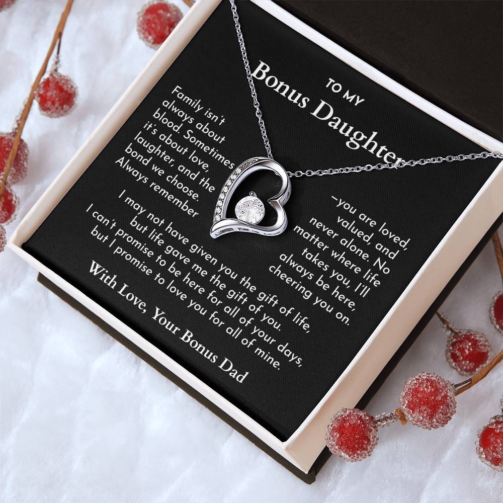 “Life Gave Me the Gift of You”--A Promise From Bonus Dad to Daughter (B❤)