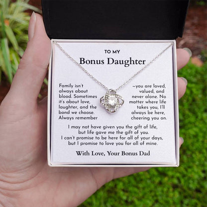 “Life Gave Me the Gift of You”--A Promise From Bonus Dad to Daughter (W)