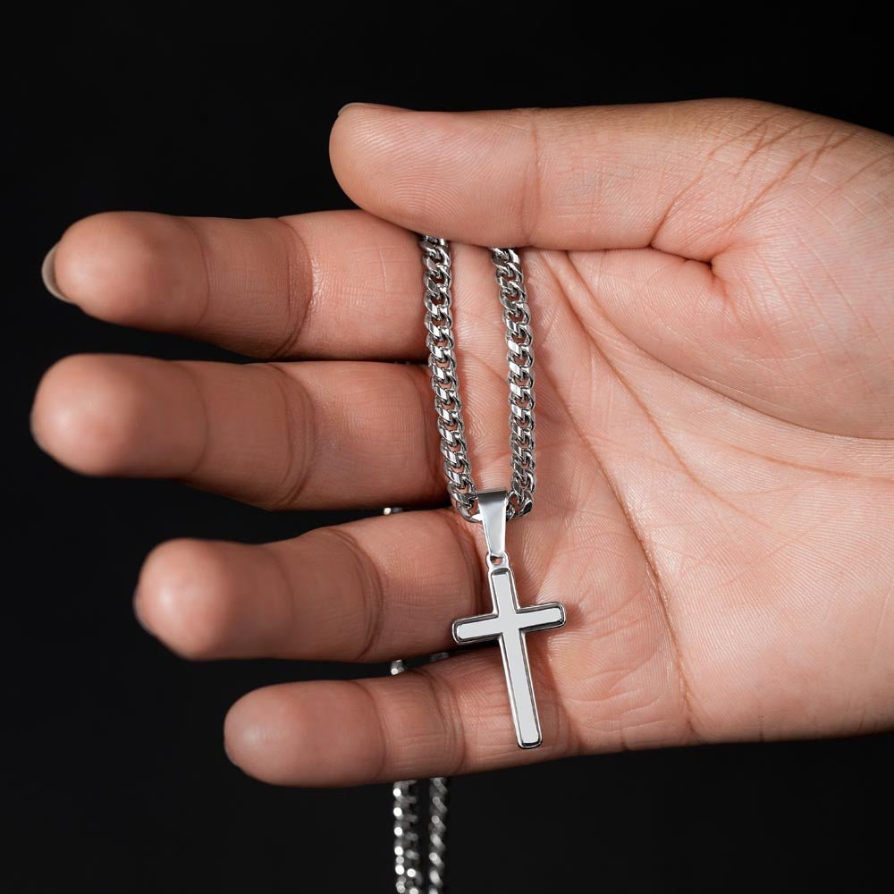 Customized Graduation Cross Necklace - Bill and Dot's Finds