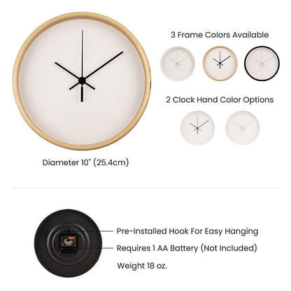 Customized Photo Wooden Frame 10" Clock - Bill and Dot's Finds