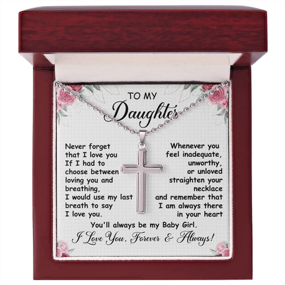 Daughter Necklace: Always My Baby Girl - Bill and Dot's Finds