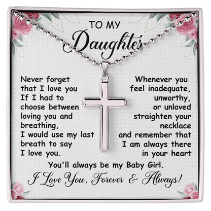Daughter Necklace: Always My Baby Girl - Bill and Dot's Finds