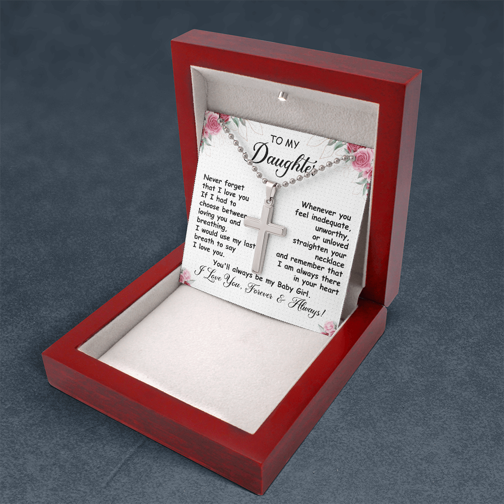 Daughter Necklace: Always My Baby Girl - Bill and Dot's Finds