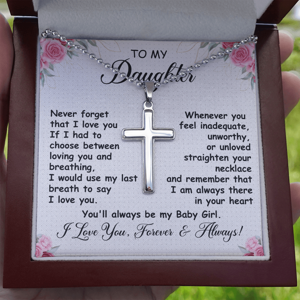 Daughter Necklace: Always My Baby Girl - Bill and Dot's Finds