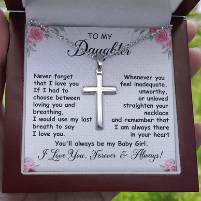 Daughter Necklace: Always My Baby Girl - Bill and Dot's Finds